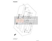 5110344K00291, Amortiguador Completo, Horquilla Delantera Derecho, Suzuki, 0